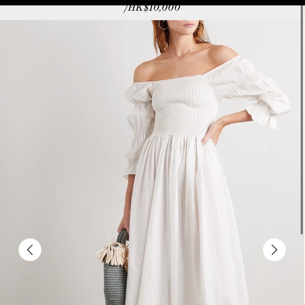 EVARAE -Lora off-the-shoulder